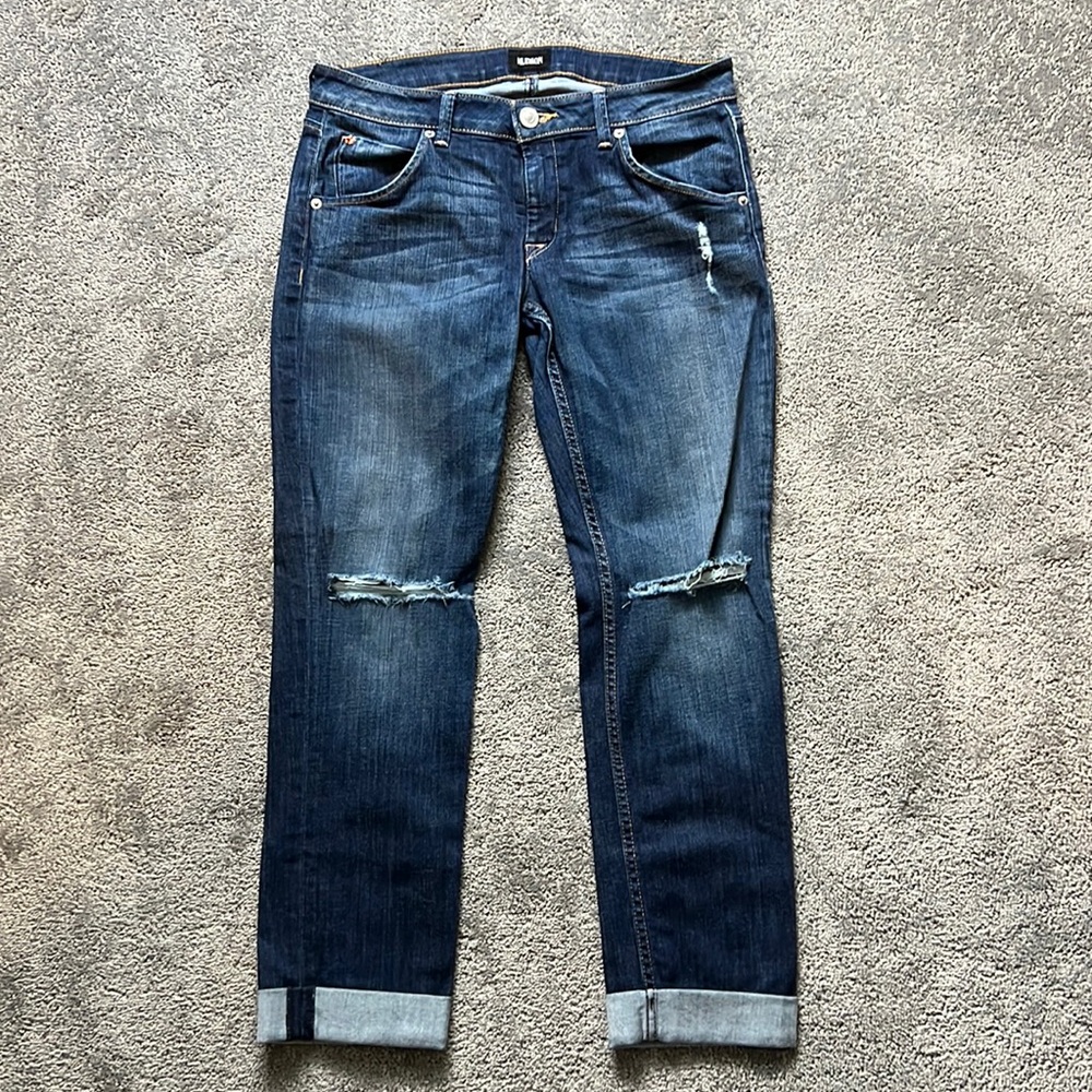 HUDSON Bacara Crop jean size 29. Barely worn!